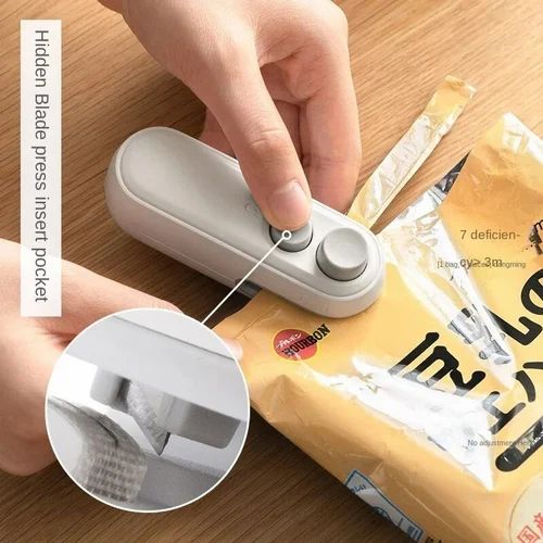 2-in-1 USB Rechargeable Mini Bag Sealer & Cutter